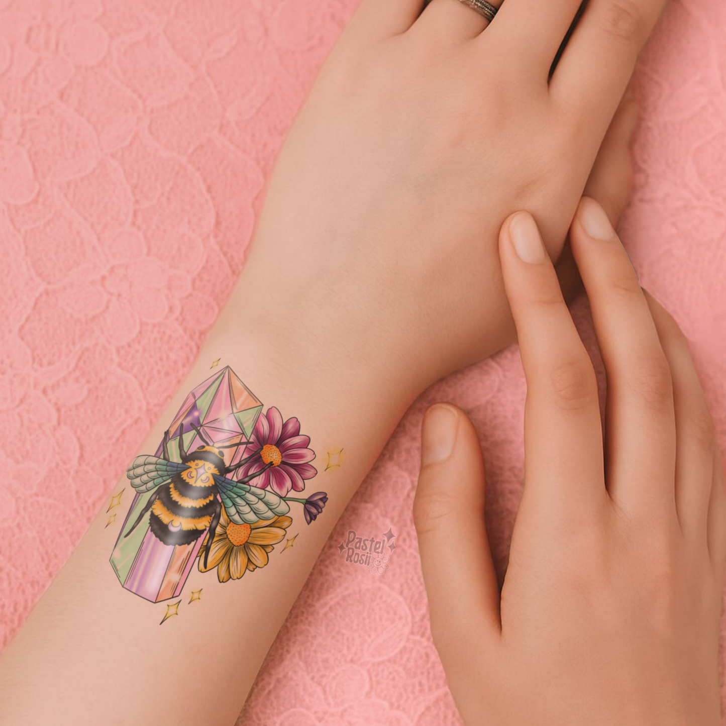 Crystal Nectar | Temporary Tattoo