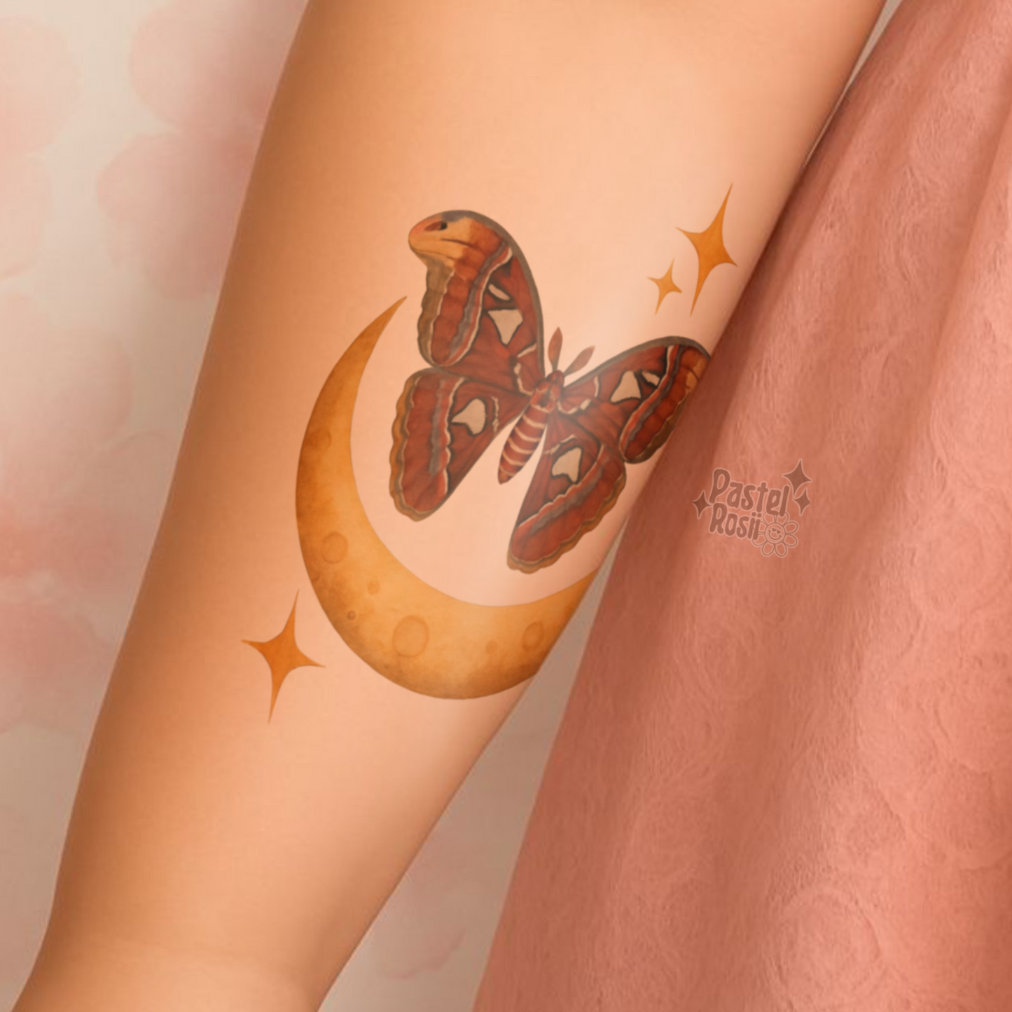 Starlit Wings | Temporary Tattoo