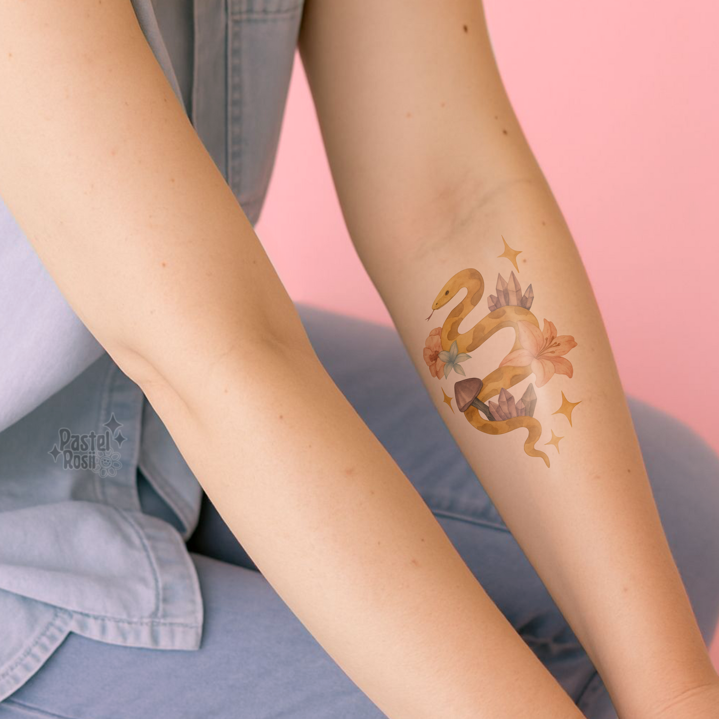 Venom Bloom | Temporary Tattoo