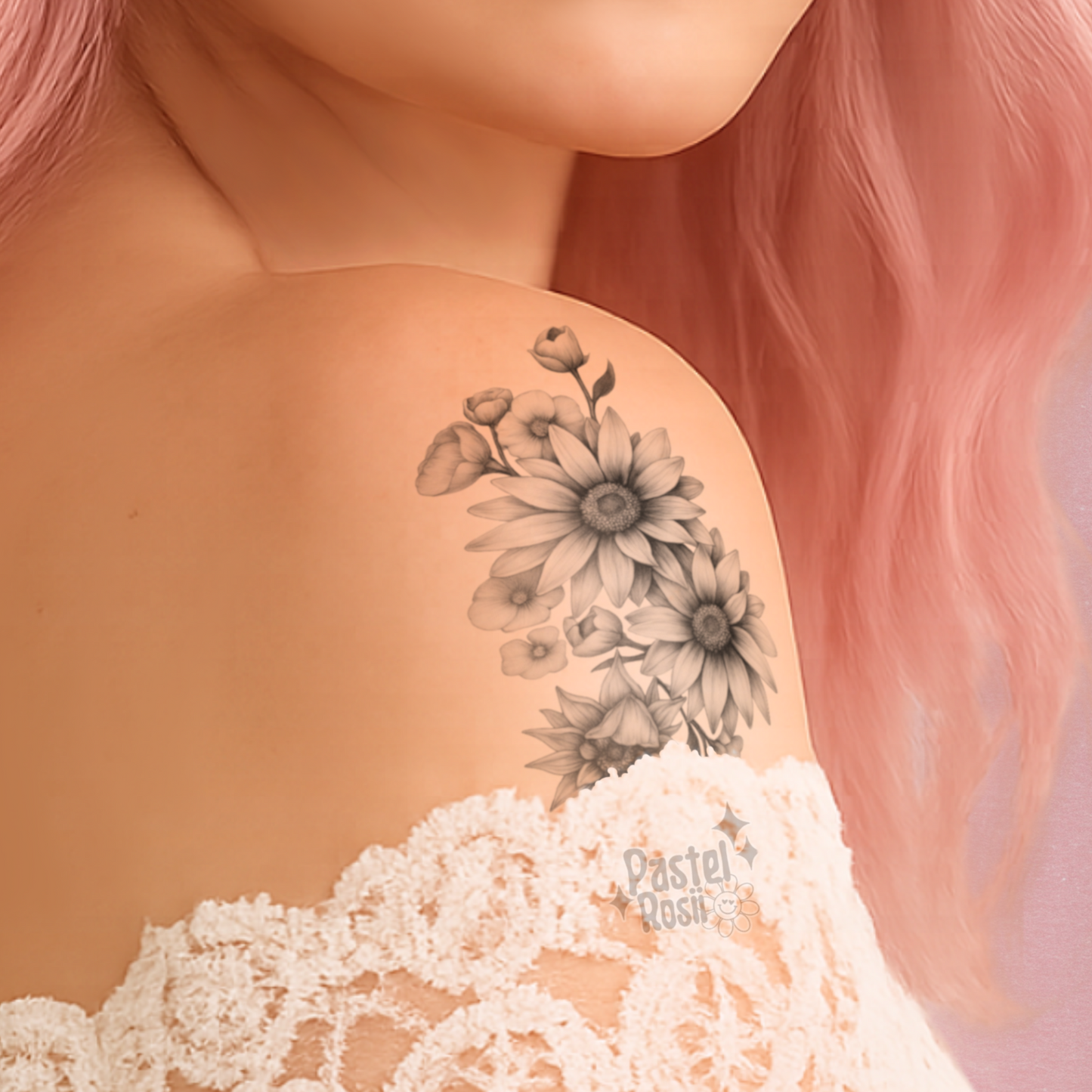 Shadowbloom | Temporary Tattoo
