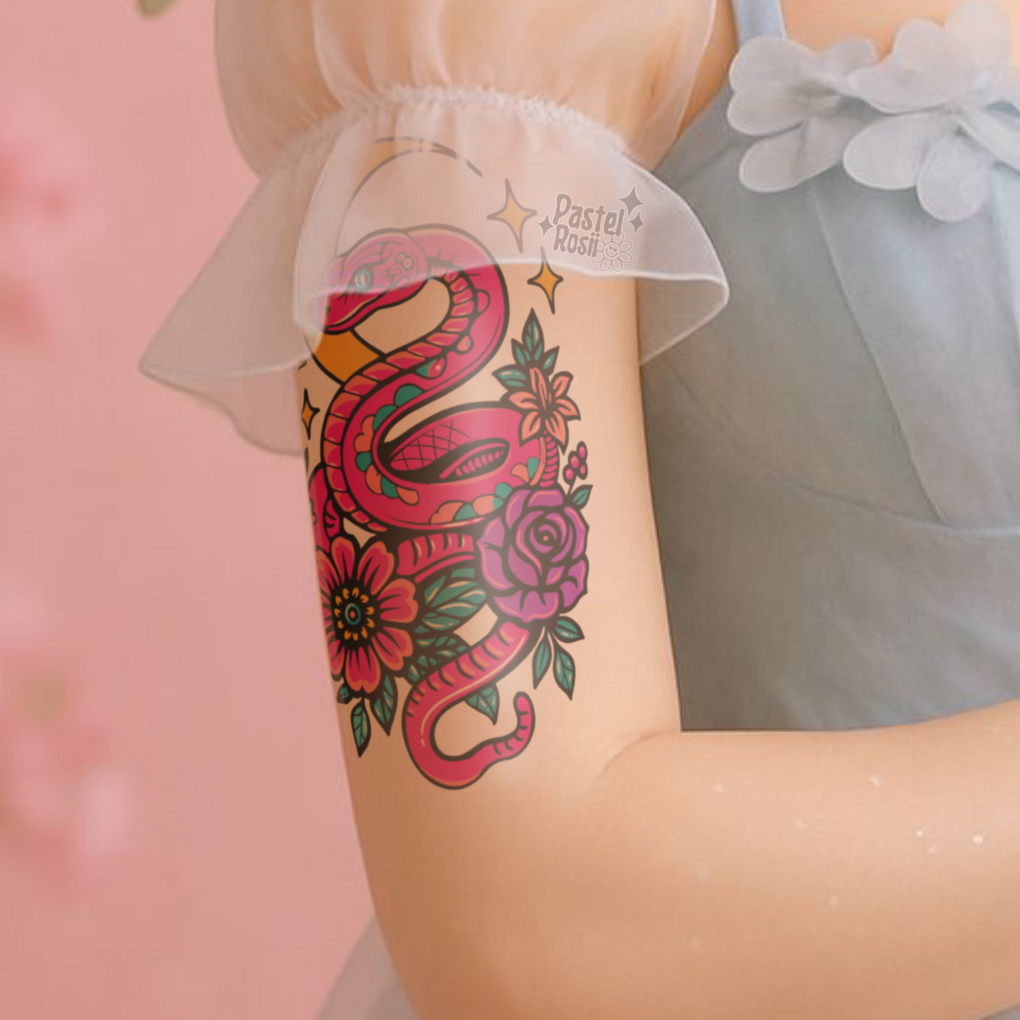 Venom Eclipse | Temporary Tattoo