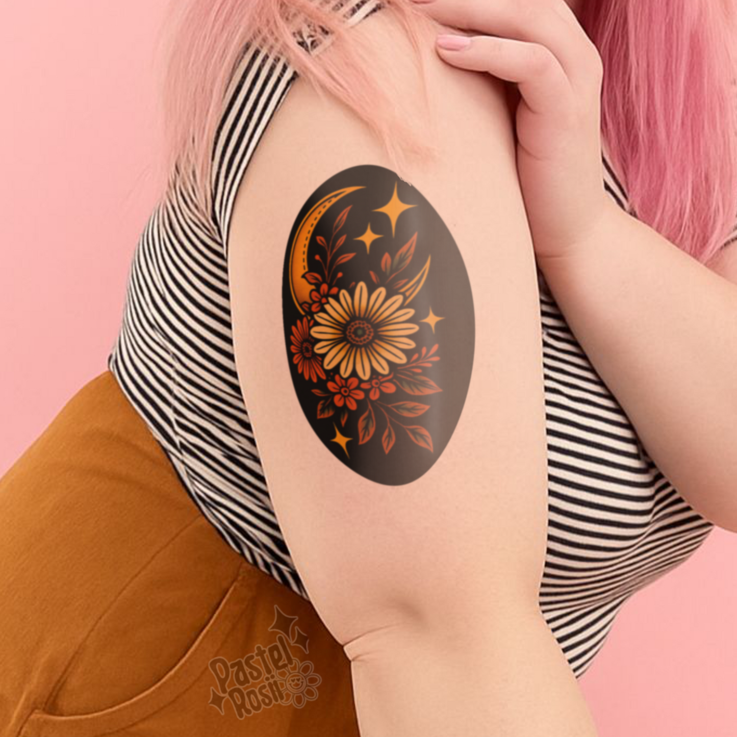 The Darkened Vase | Temporary Tattoo