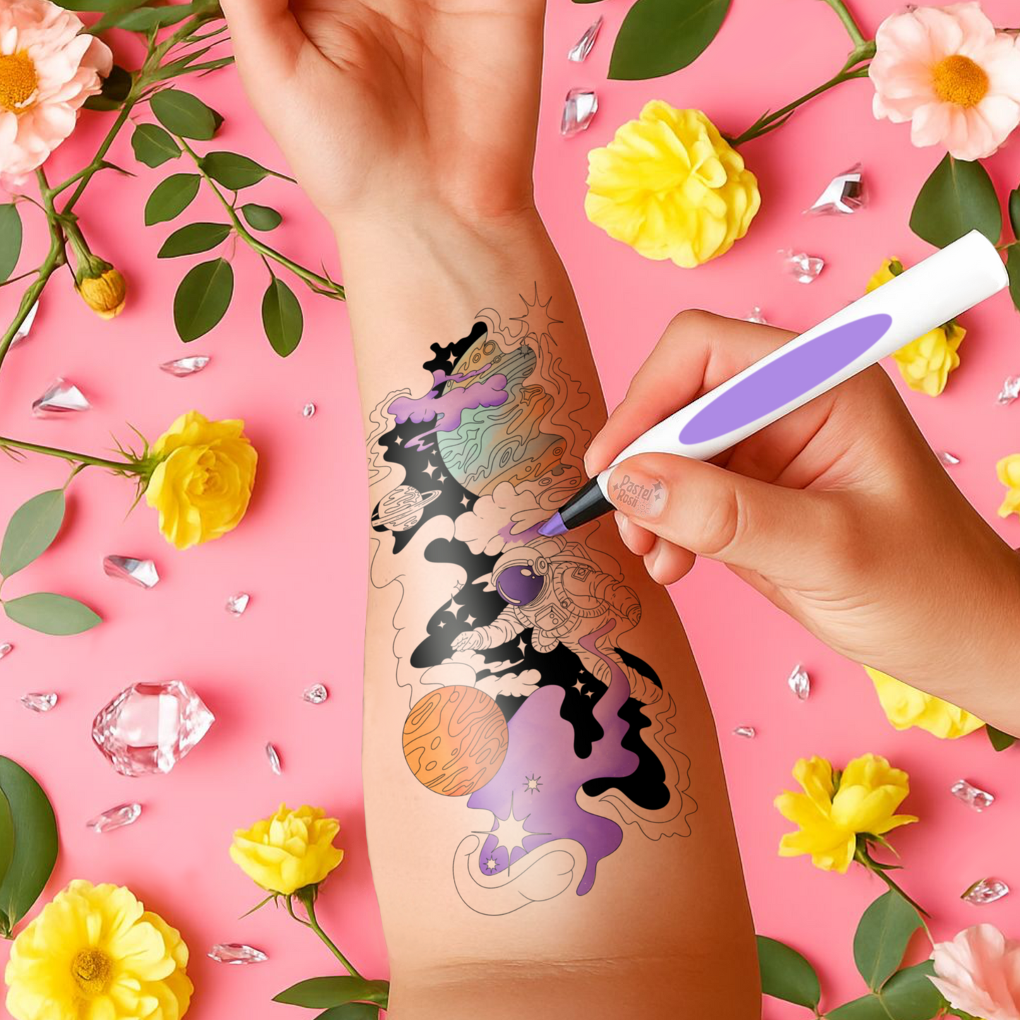The Explorer | Temporary Tattoo