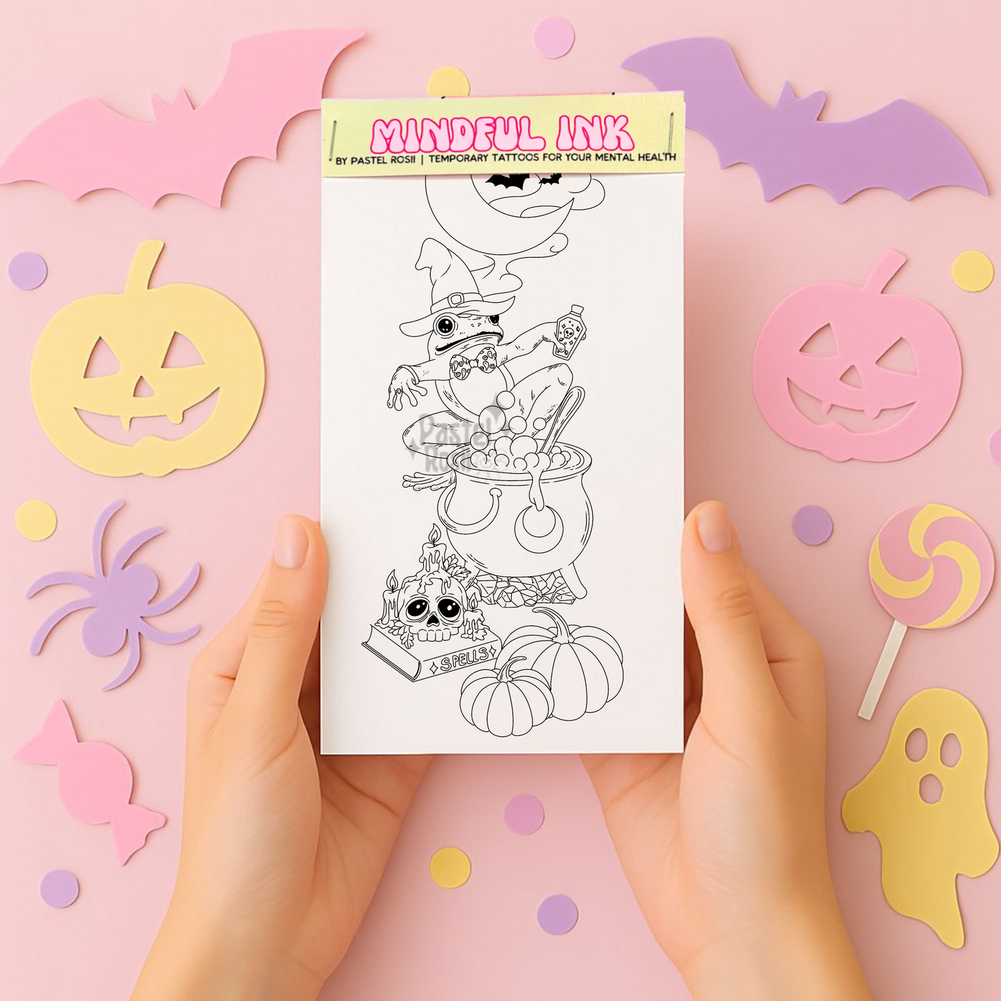 Familiar Spell Casting | Temporary Tattoo
