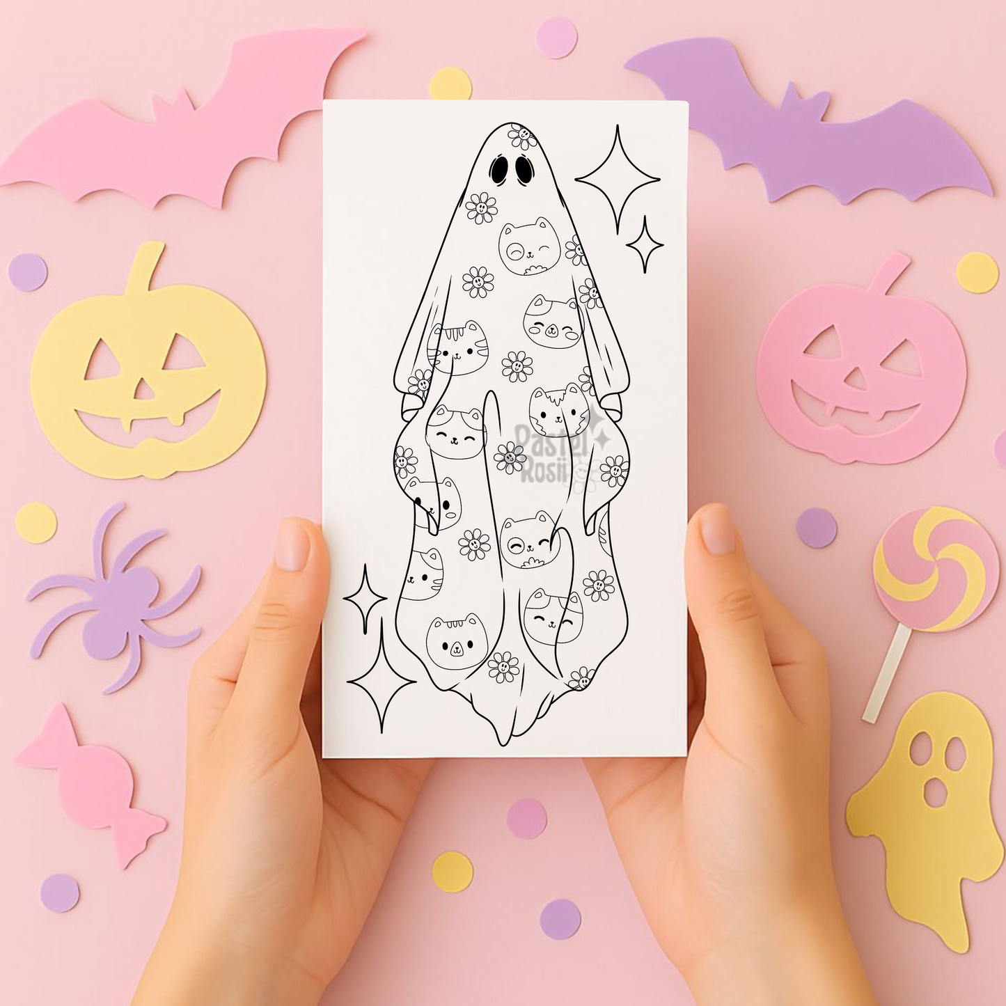 Boo-tiful Kittens | Temporary Tattoo