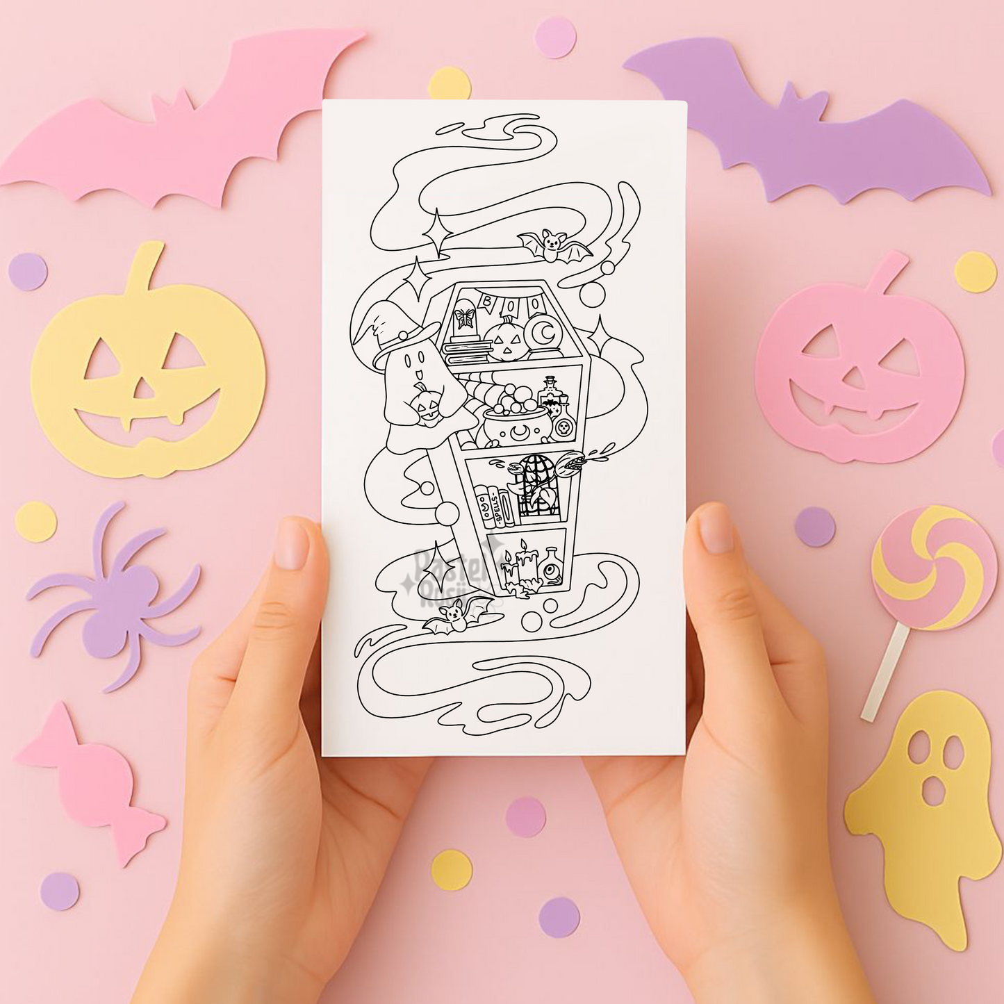Haunted Library | Temporary Tattoo