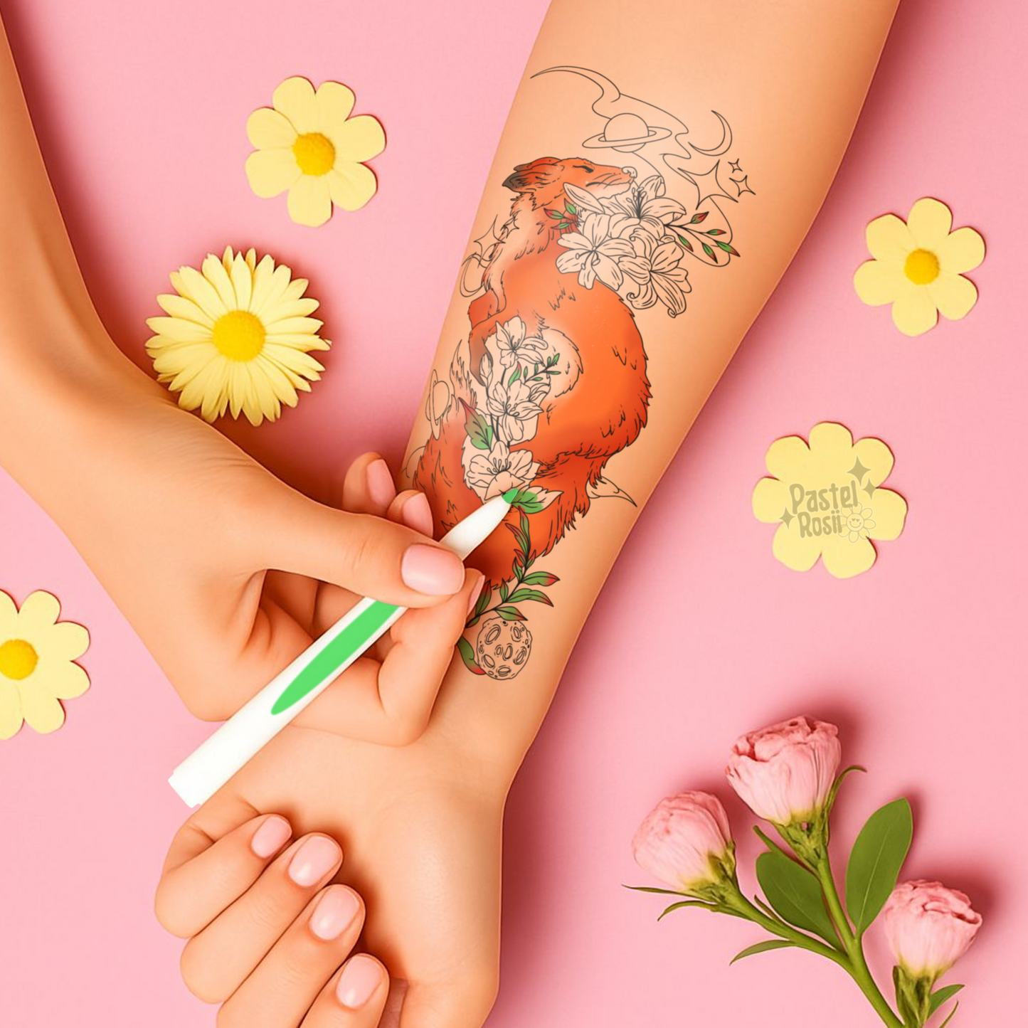 Starlit Wildling | Temporary Tattoo