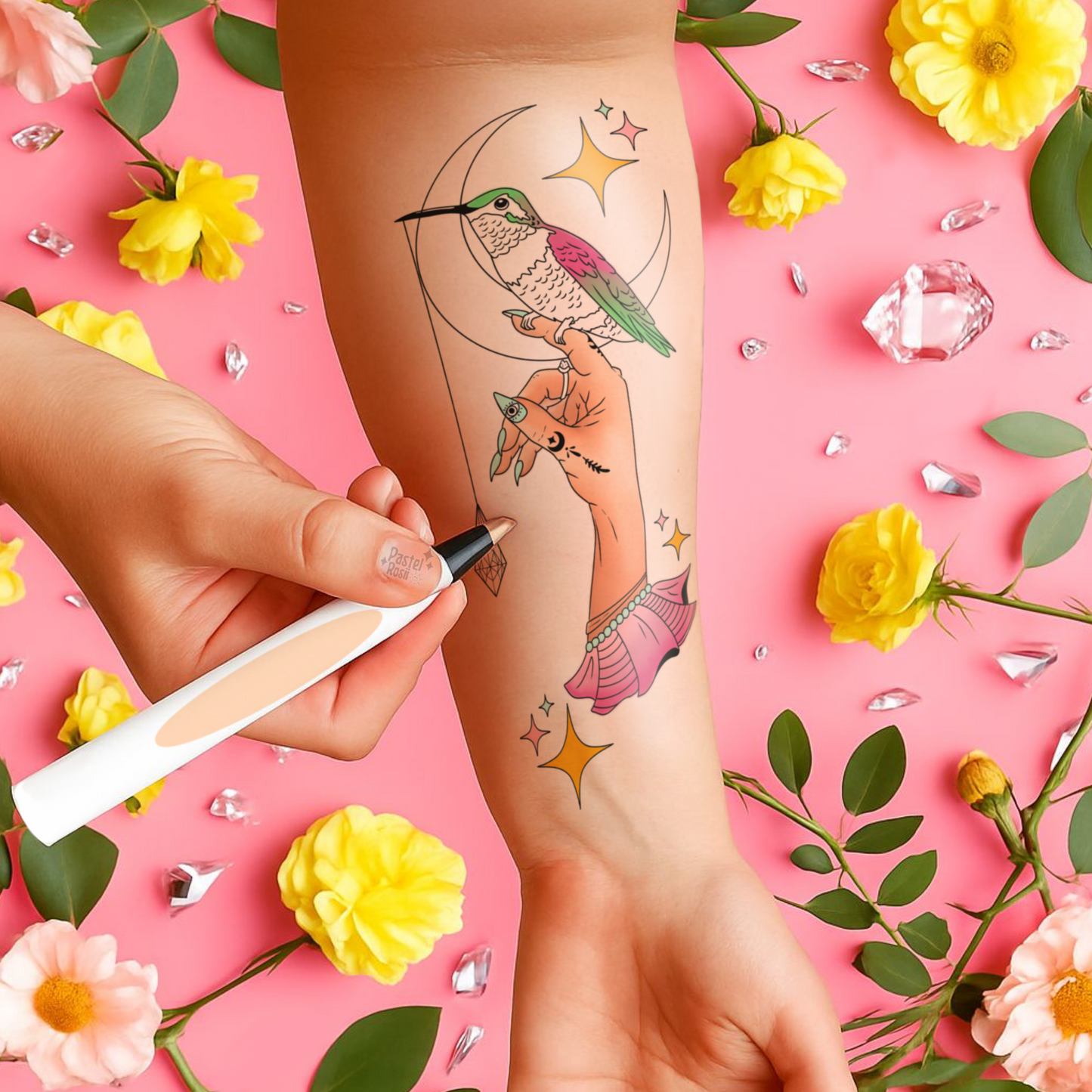 The Visiter | Temporary Tattoo