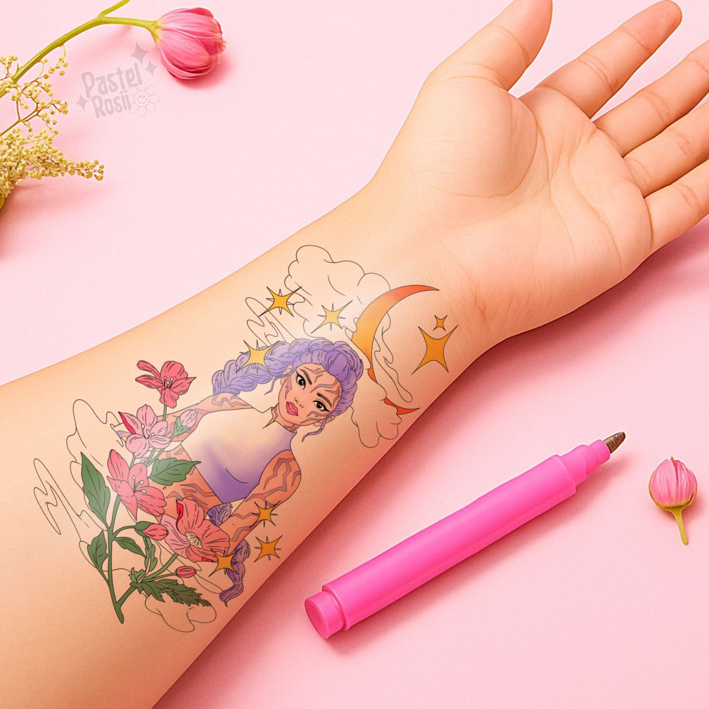 Phantom Queen | Temporary Tattoo