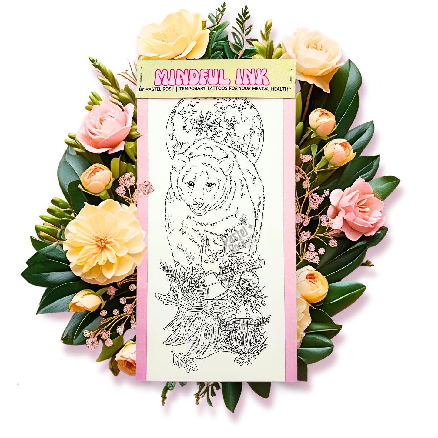 Grizzly Dreams | Temporary Tattoo