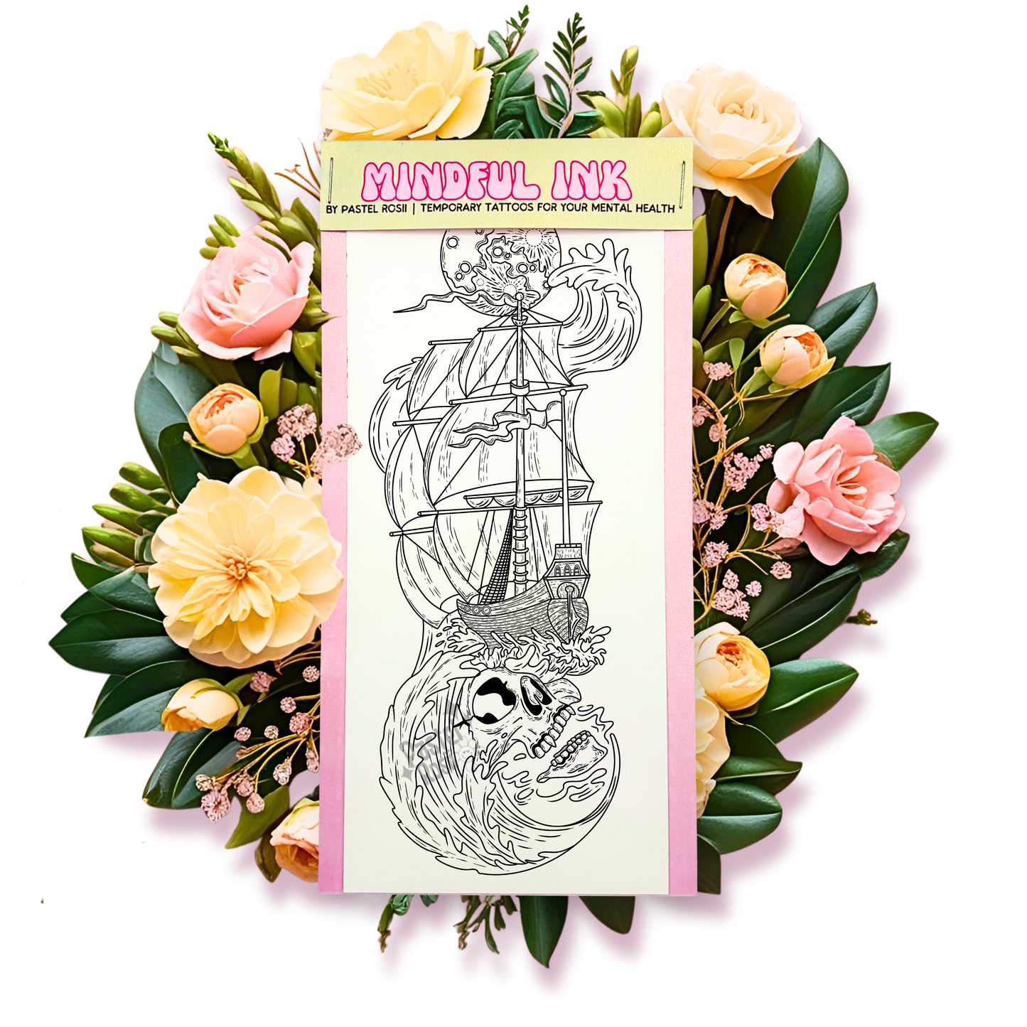 Ocean Echoes | Temporary Tattoo