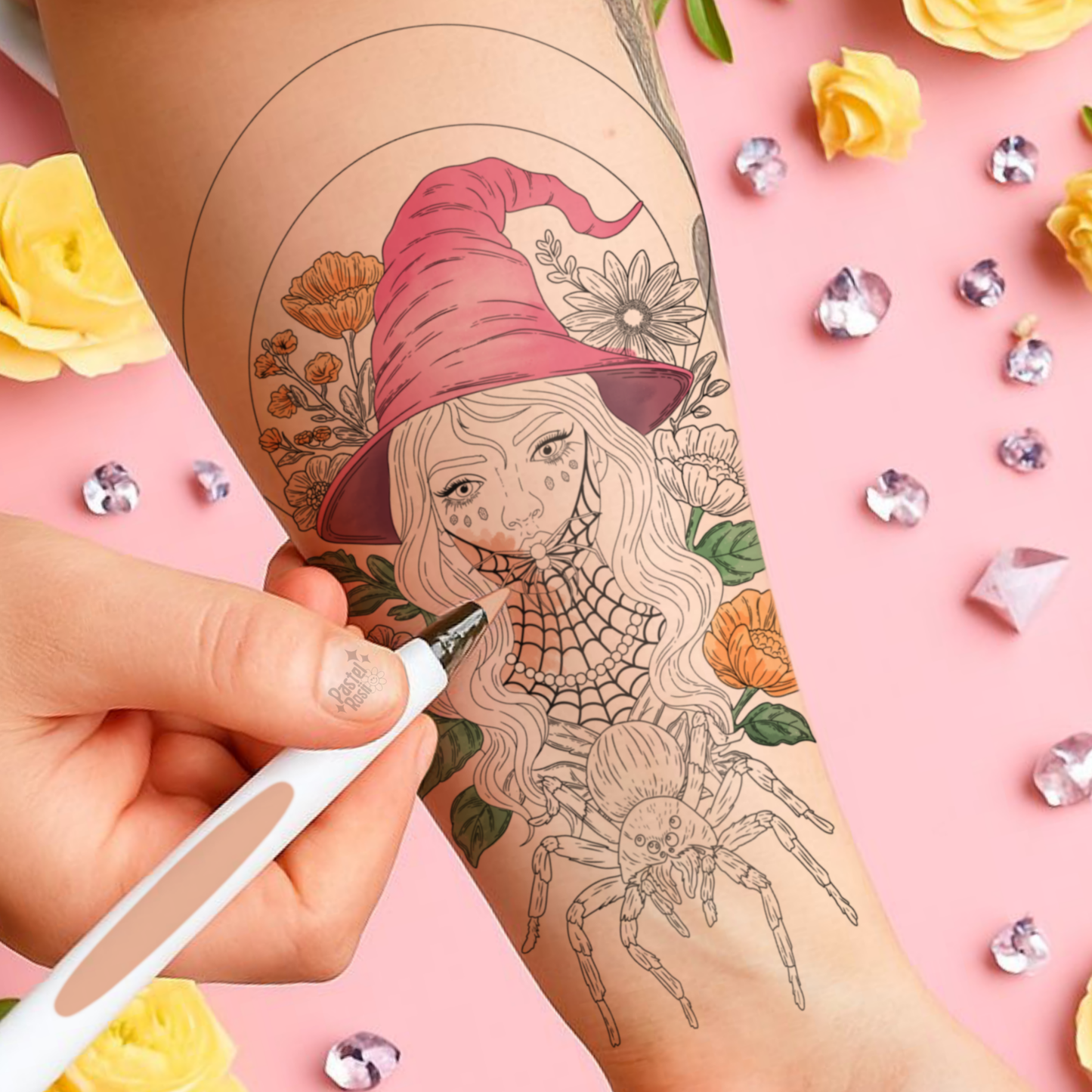 Quiet Hex | Temporary Tattoo