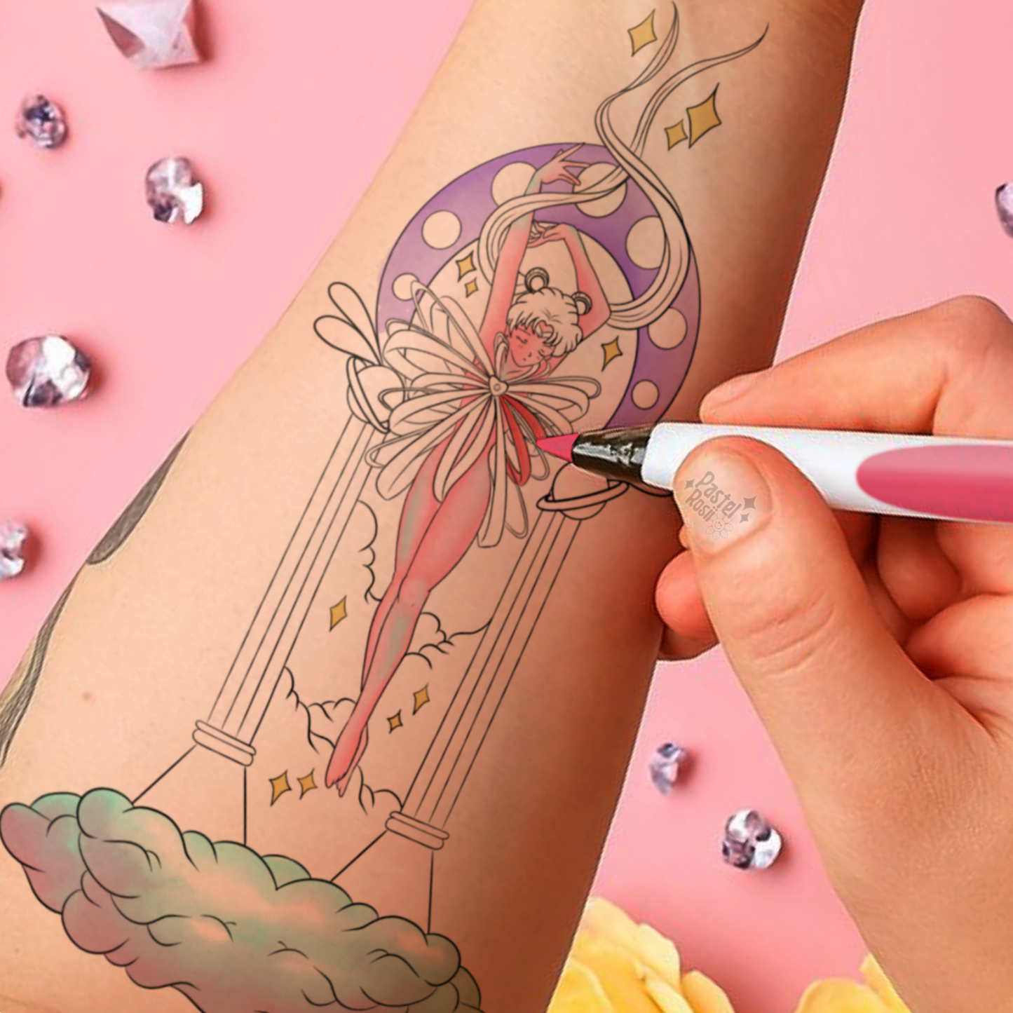 Moon Princess | Temporary Tattoo