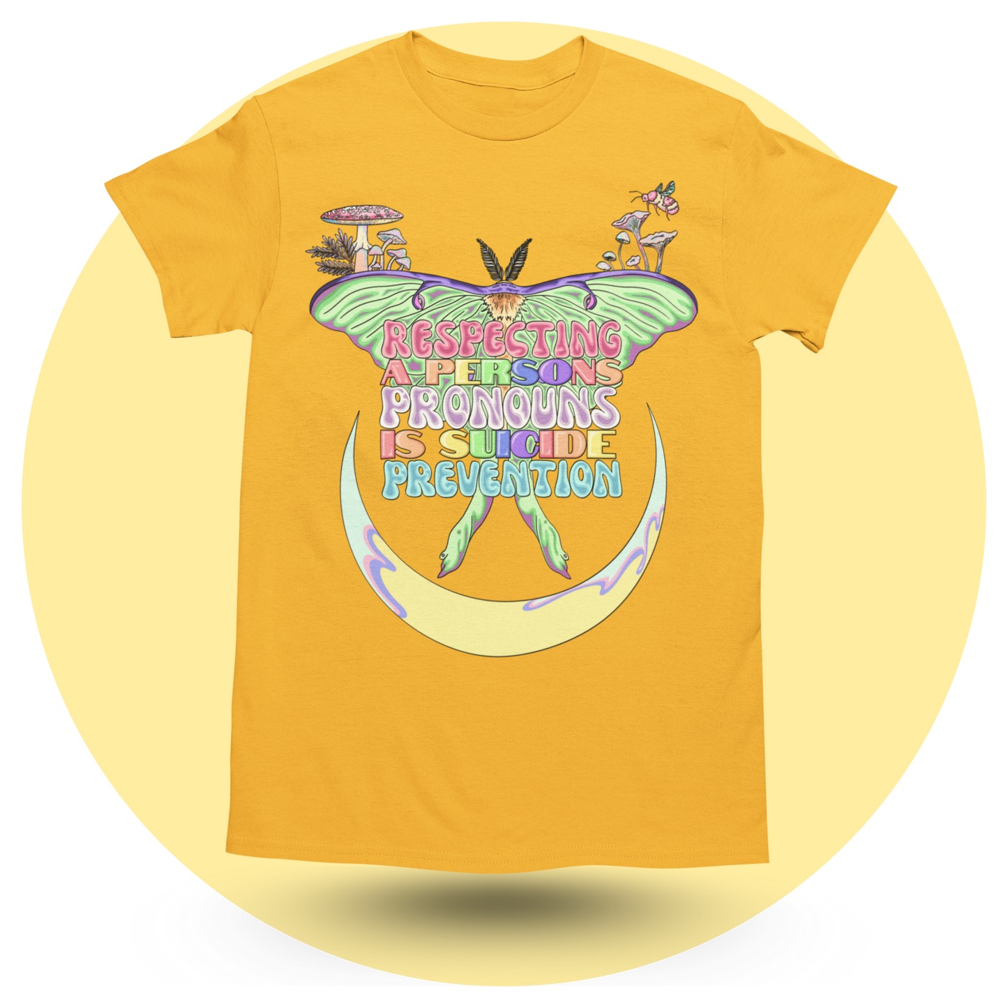 Respect Pronouns T-shirt