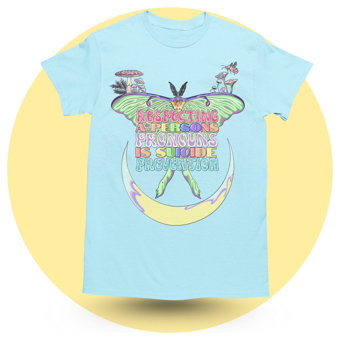 Respect Pronouns T-shirt