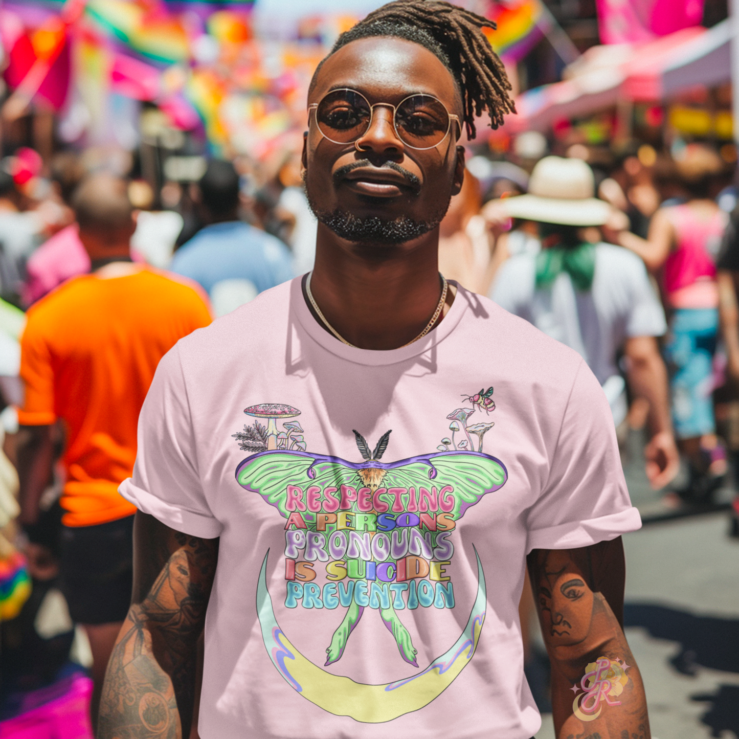 Respect Pronouns T-shirt