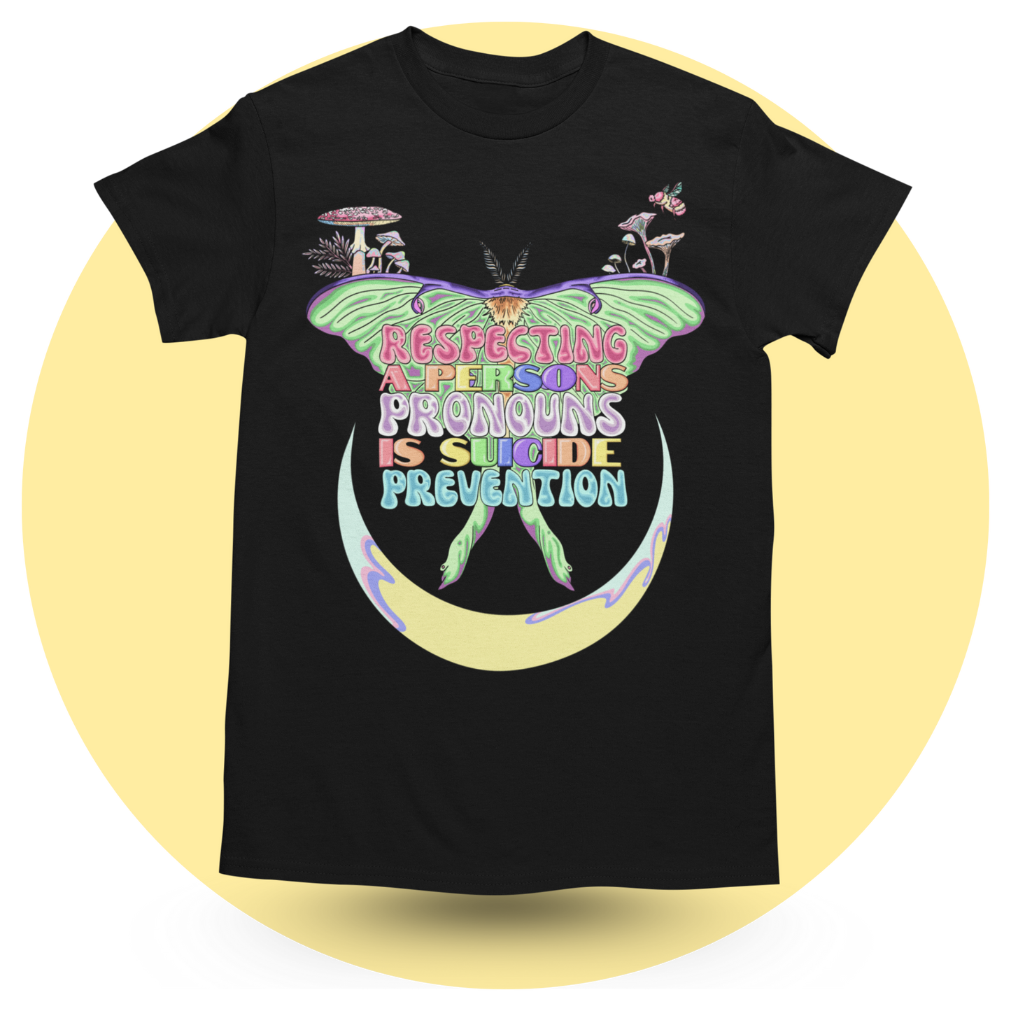 Respect Pronouns T-shirt