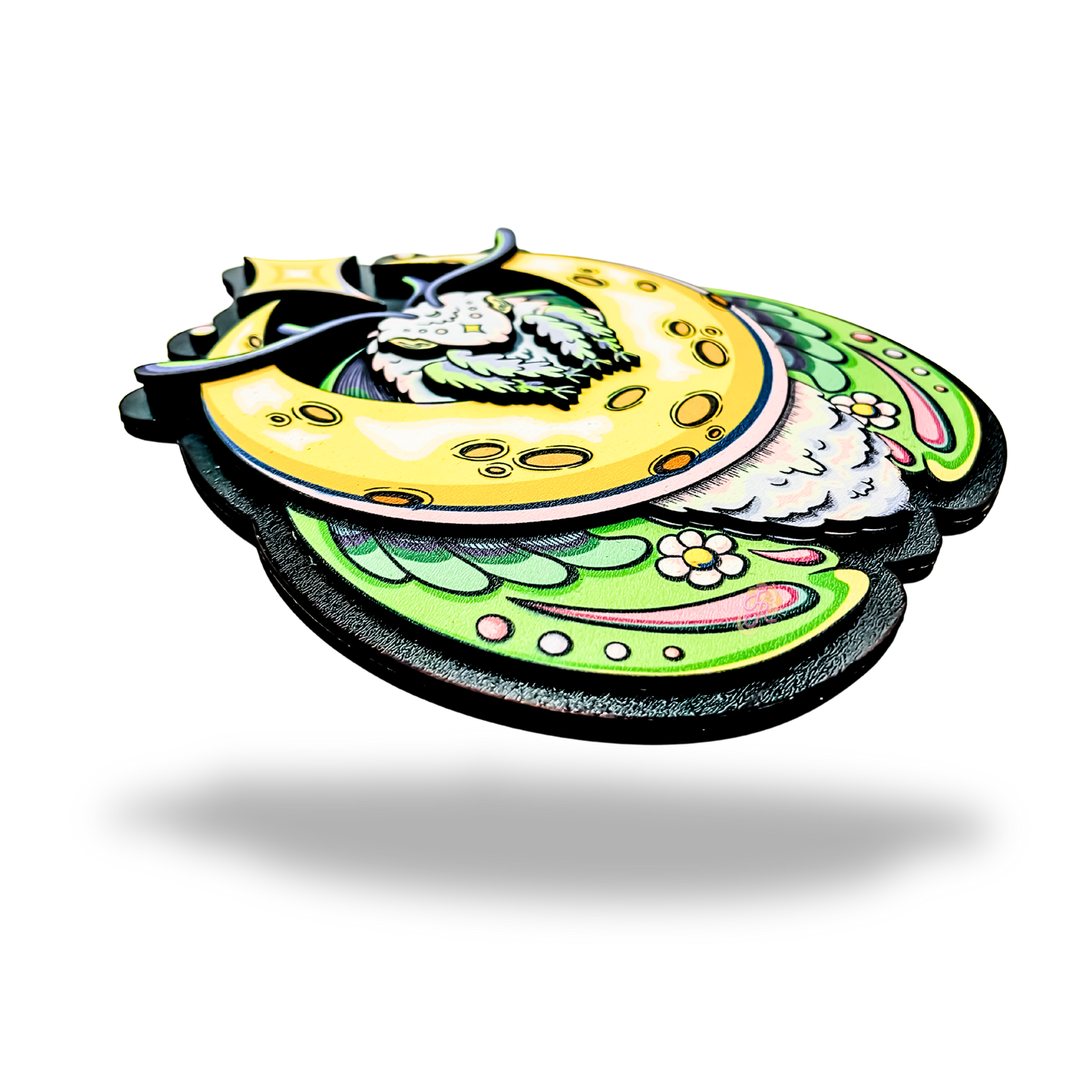 Lunar Moth Wall Plaque