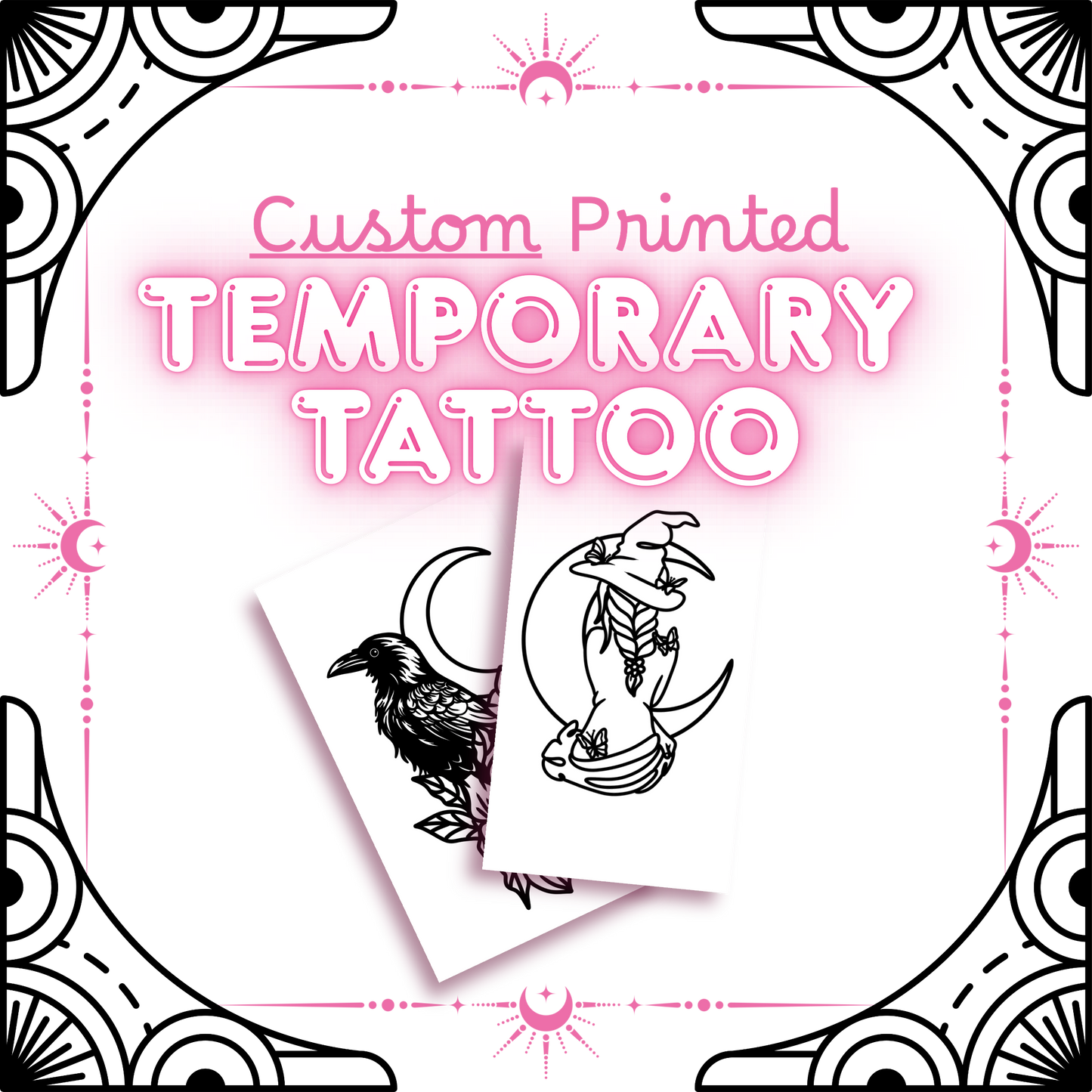 Custom Printed Temporary Tattoos