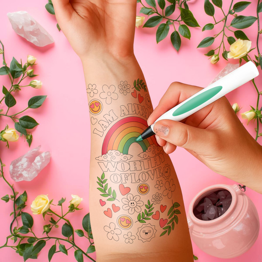 I’m Always Worthy of Love | Temporary Tattoo