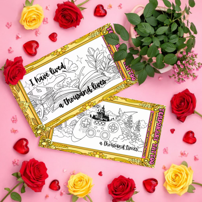 I Have Lived 1000 Lives x2 | Temporary Tattoos