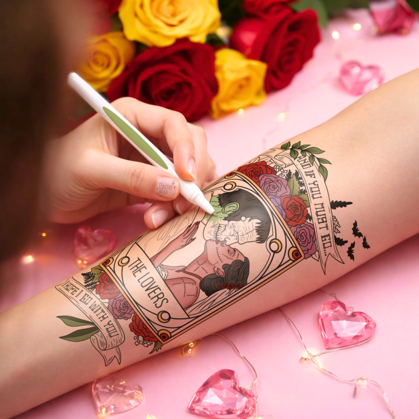 If you must go… x2 | Temporary Tattoos