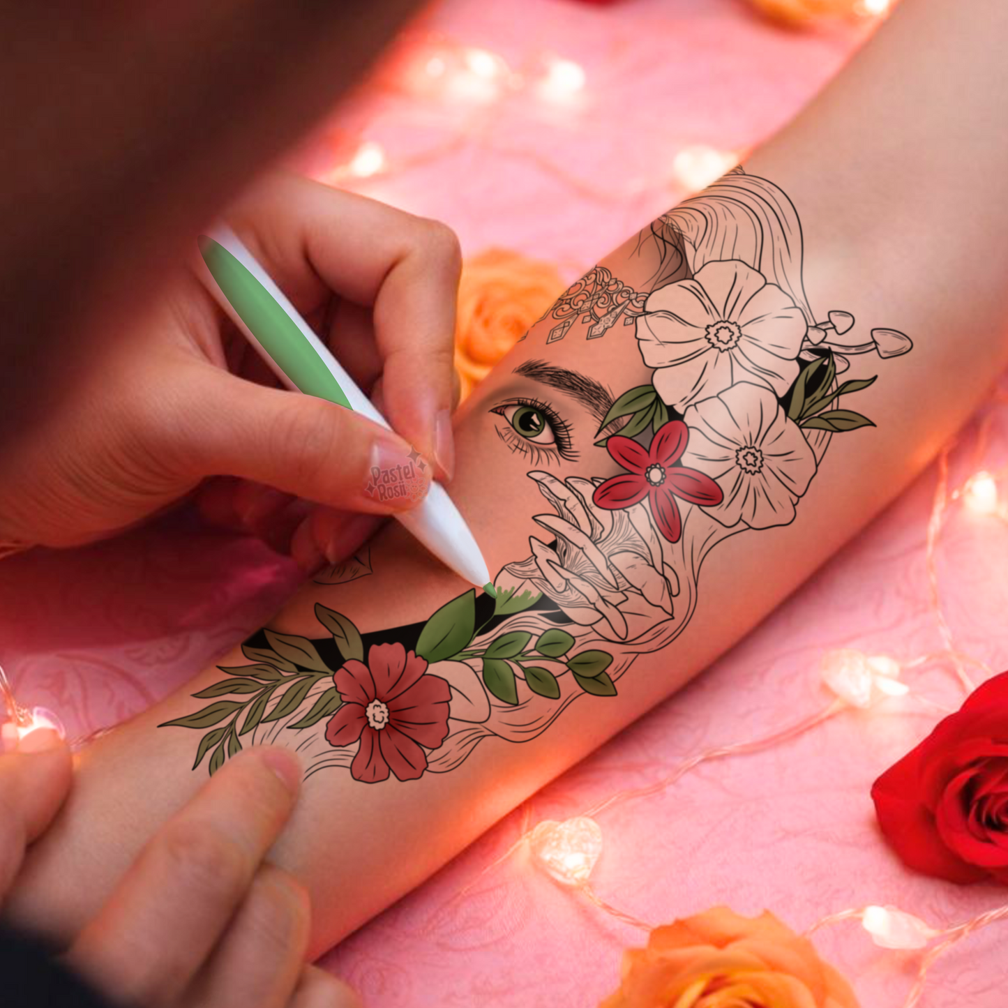 Soul Bound Dragon x2 | Temporary Tattoos