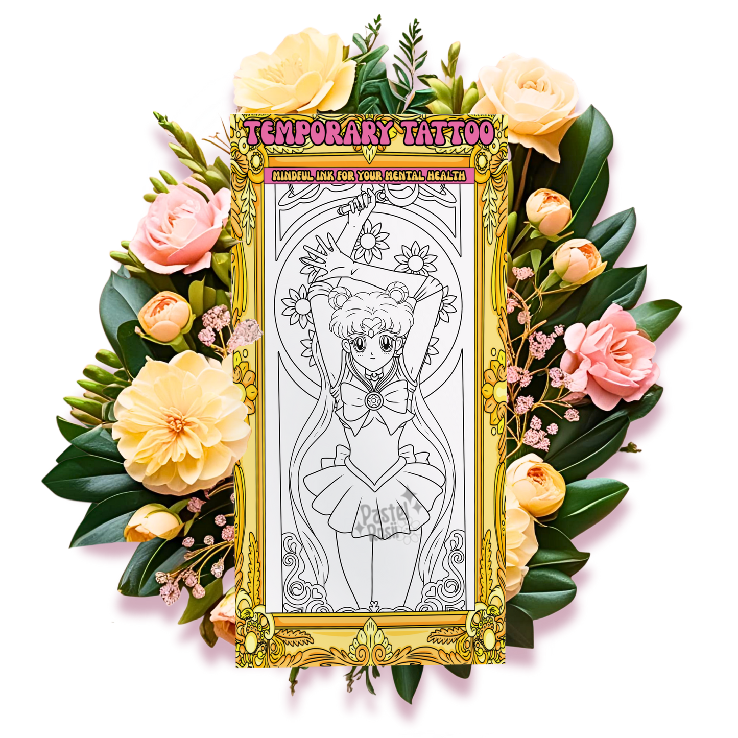 Moonbound Protector | Temporary Tattoo