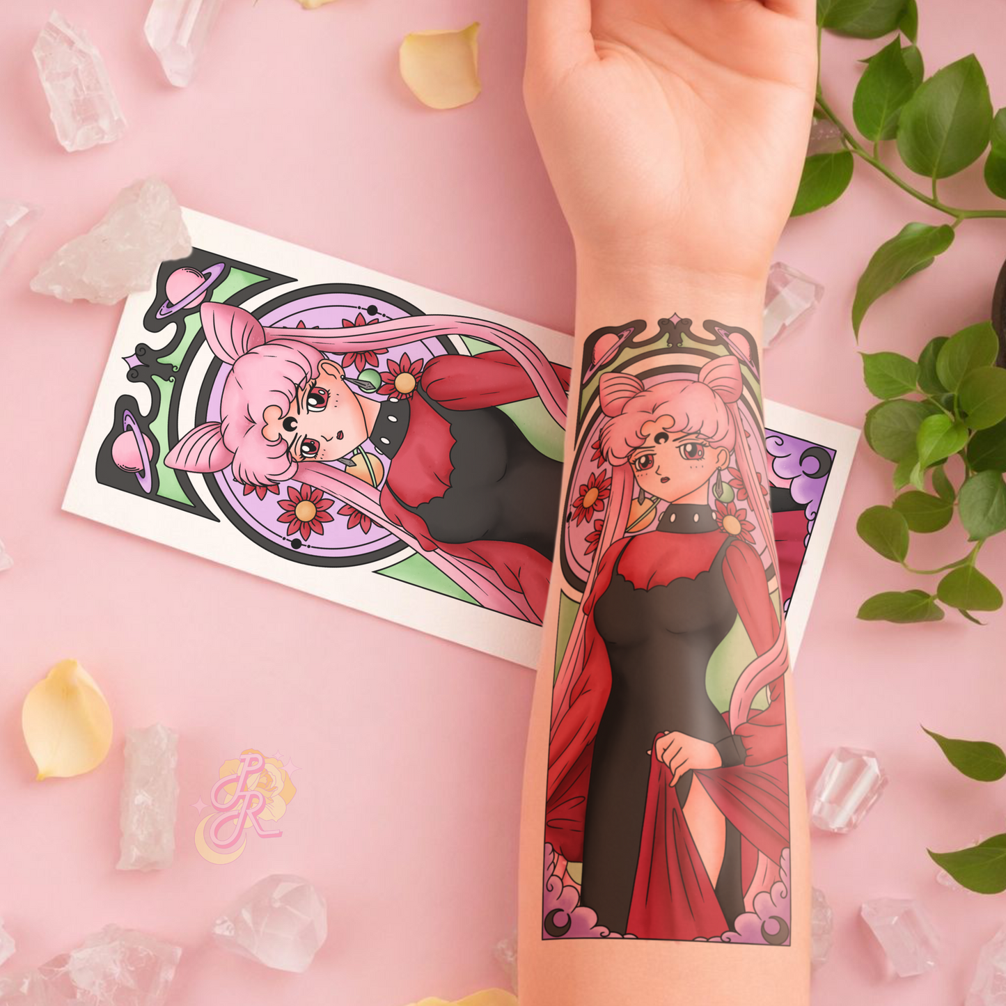 Eclipse Heir | Pre Colour Temporary Tattoo