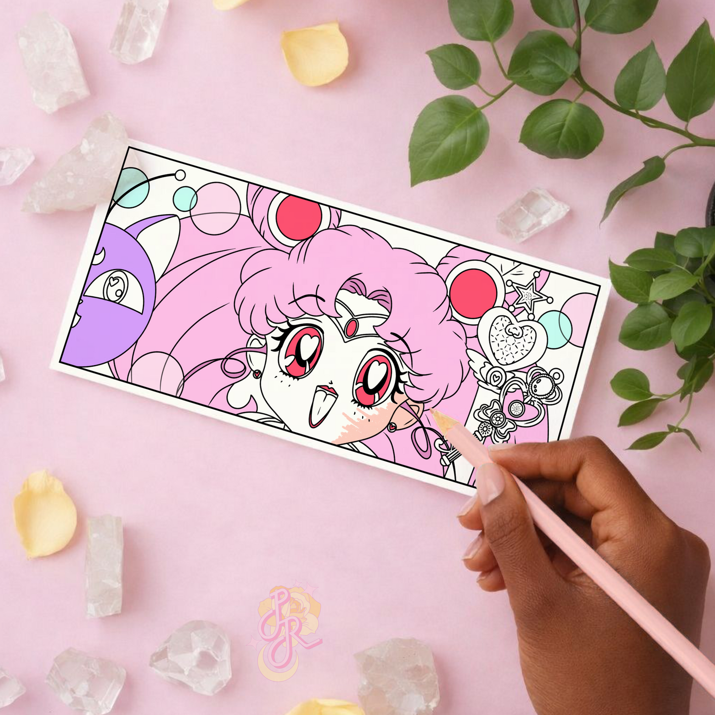 Baby Serenity | Pre Colour Temporary Tattoo