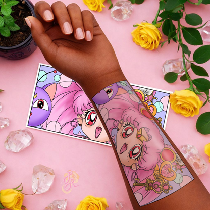 Baby Serenity | Pre Colour Temporary Tattoo