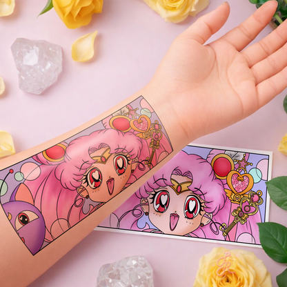 Baby Serenity | Pre Colour Temporary Tattoo