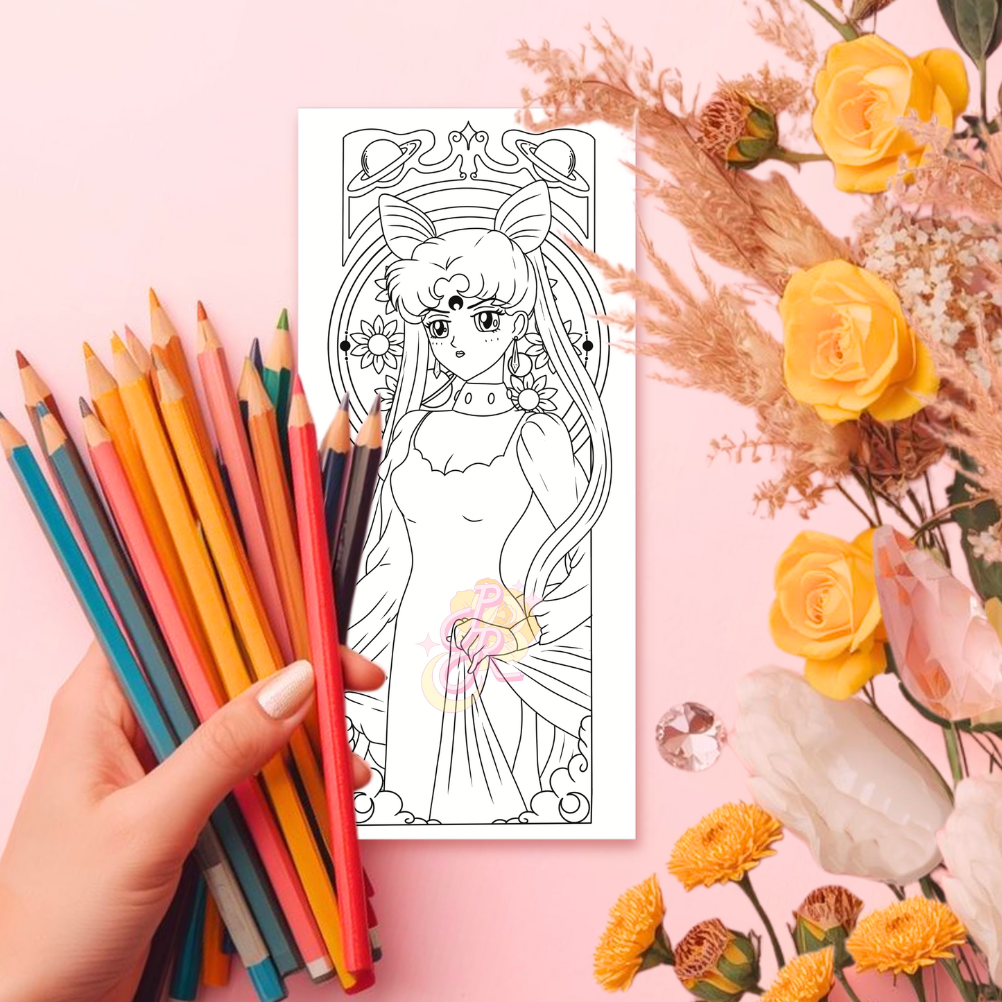 Eclipse Heir | Pre Colour Temporary Tattoo