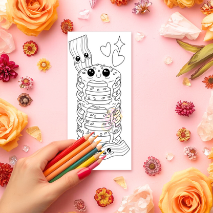 Stacked With Joy | Pre Colour Temporary Tattoo