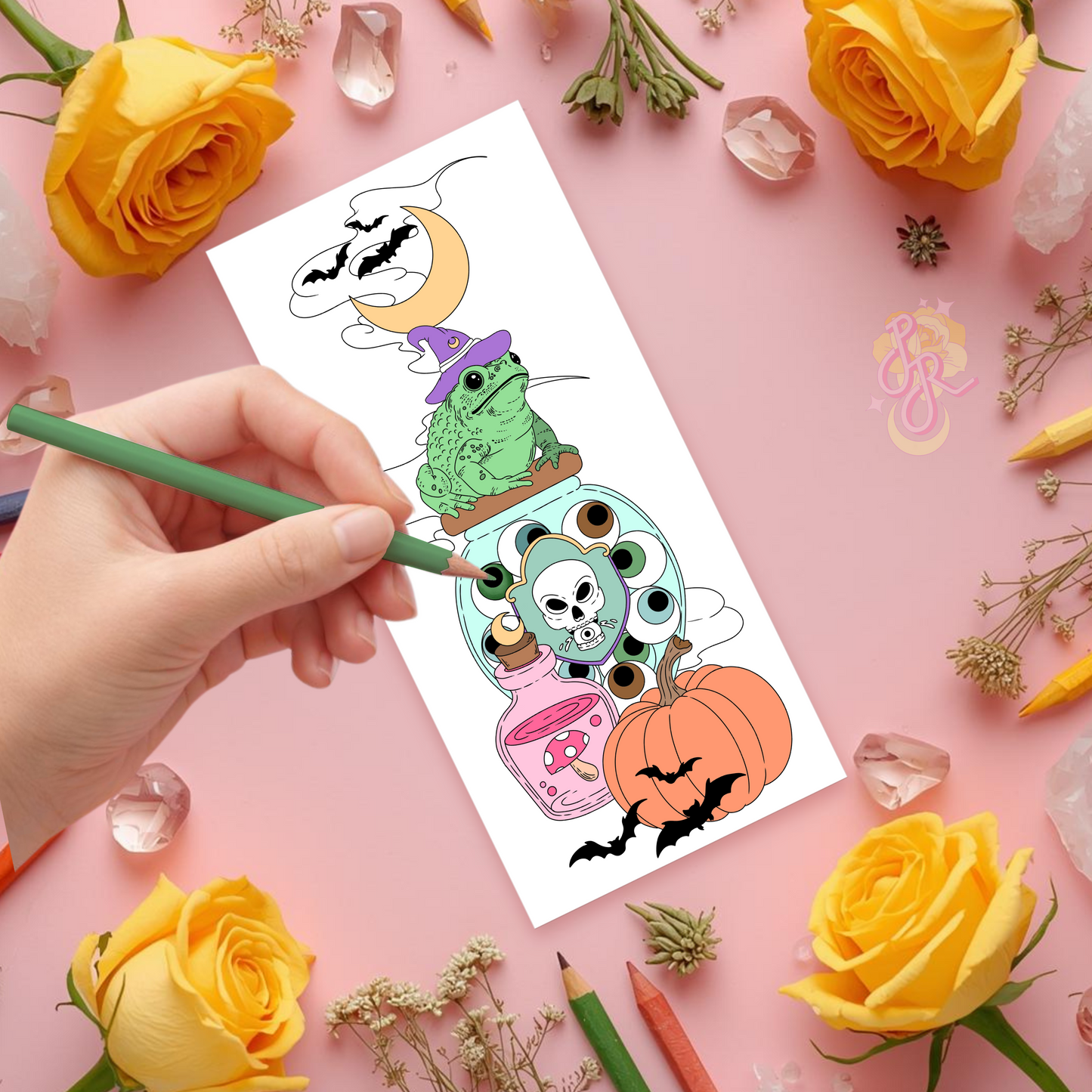 Potion Keeper | Pre Colour Temporary Tattoo