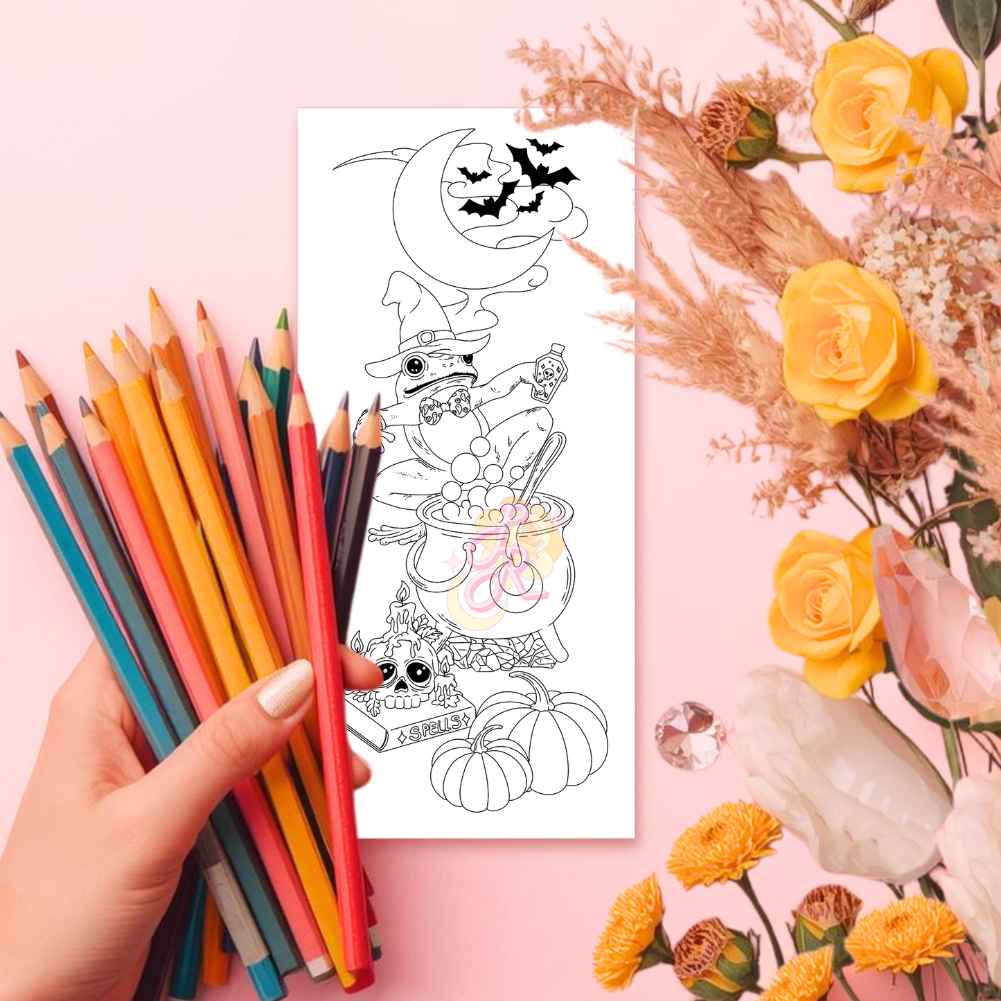 Familiar Spell Casting | Pre Colour Temporary Tattoo