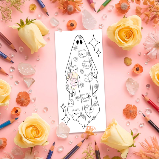 Boo-tiful Kittens | Pre Colour Temporary Tattoo