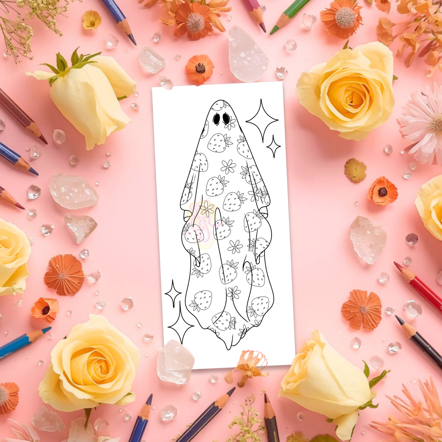 Phantom Berries | Pre Colour Temporary Tattoo