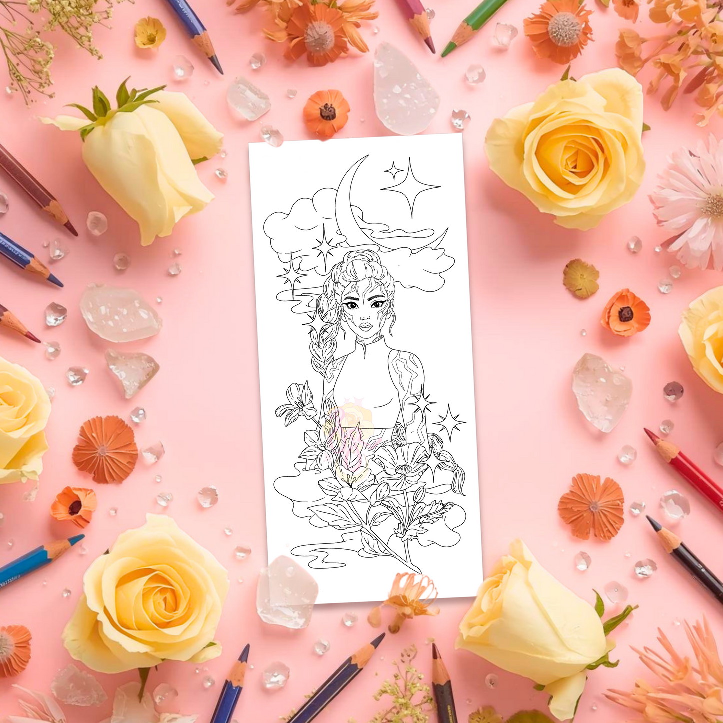 Phantom Queen | Pre Colour Temporary Tattoo