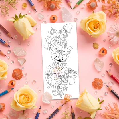 Shadow Pet | Pre Colour Temporary Tattoo