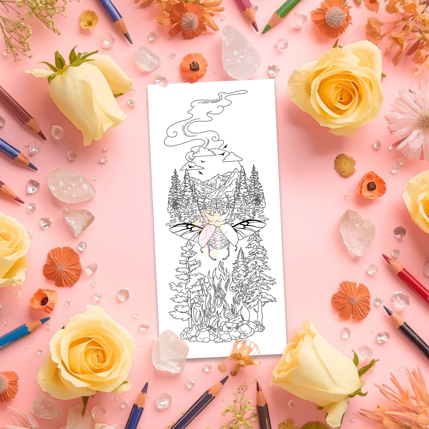 Spirit Keeper | Pre Colour Temporary Tattoo