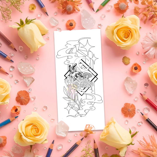 Dreaming in Dusk | Pre Colour Temporary Tattoo