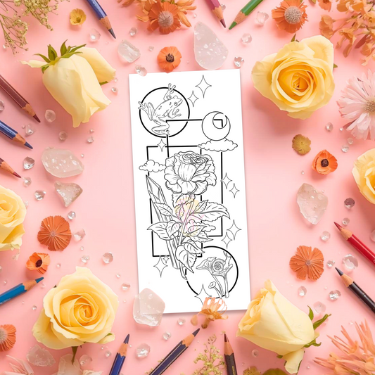 Fantasy Garden | Pre Colour Temporary Tattoo