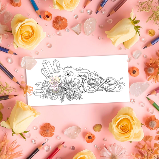 Crystal Current | Pre Colour Temporary Tattoo