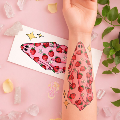 Phantom Berries | Pre Colour Temporary Tattoo