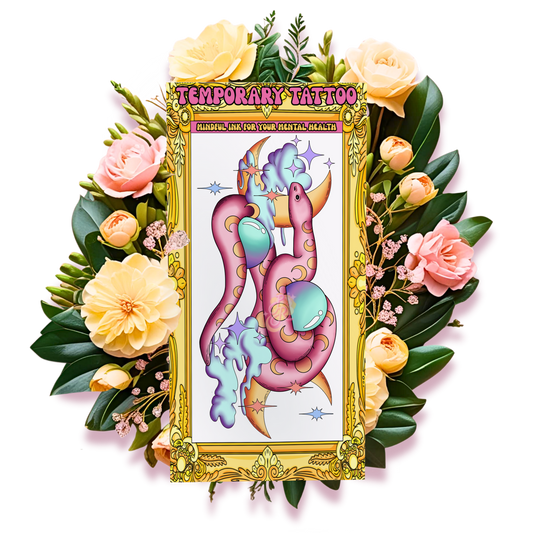 Psychic Serpent | Temporary Tattoo