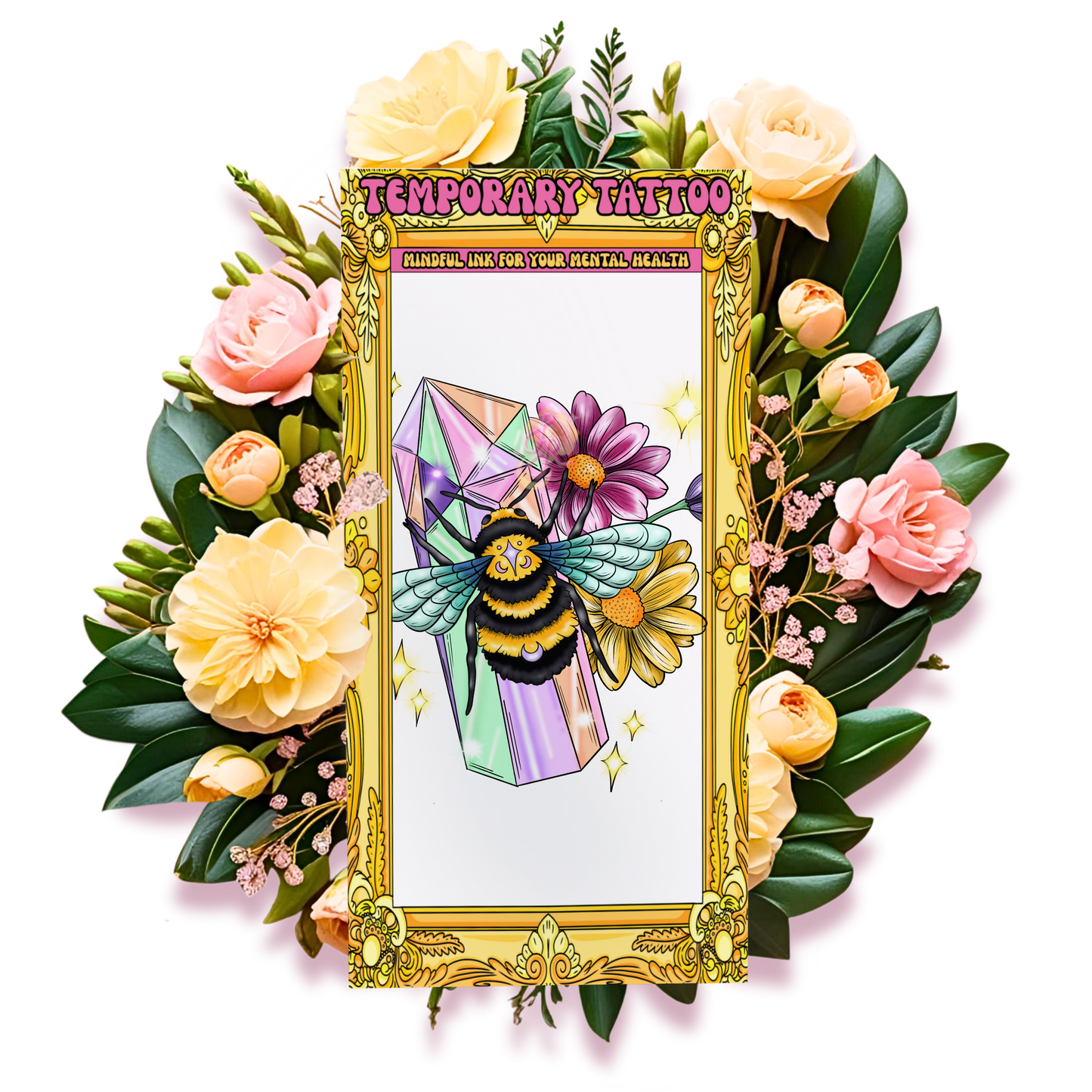 Crystal Nectar | Temporary Tattoo