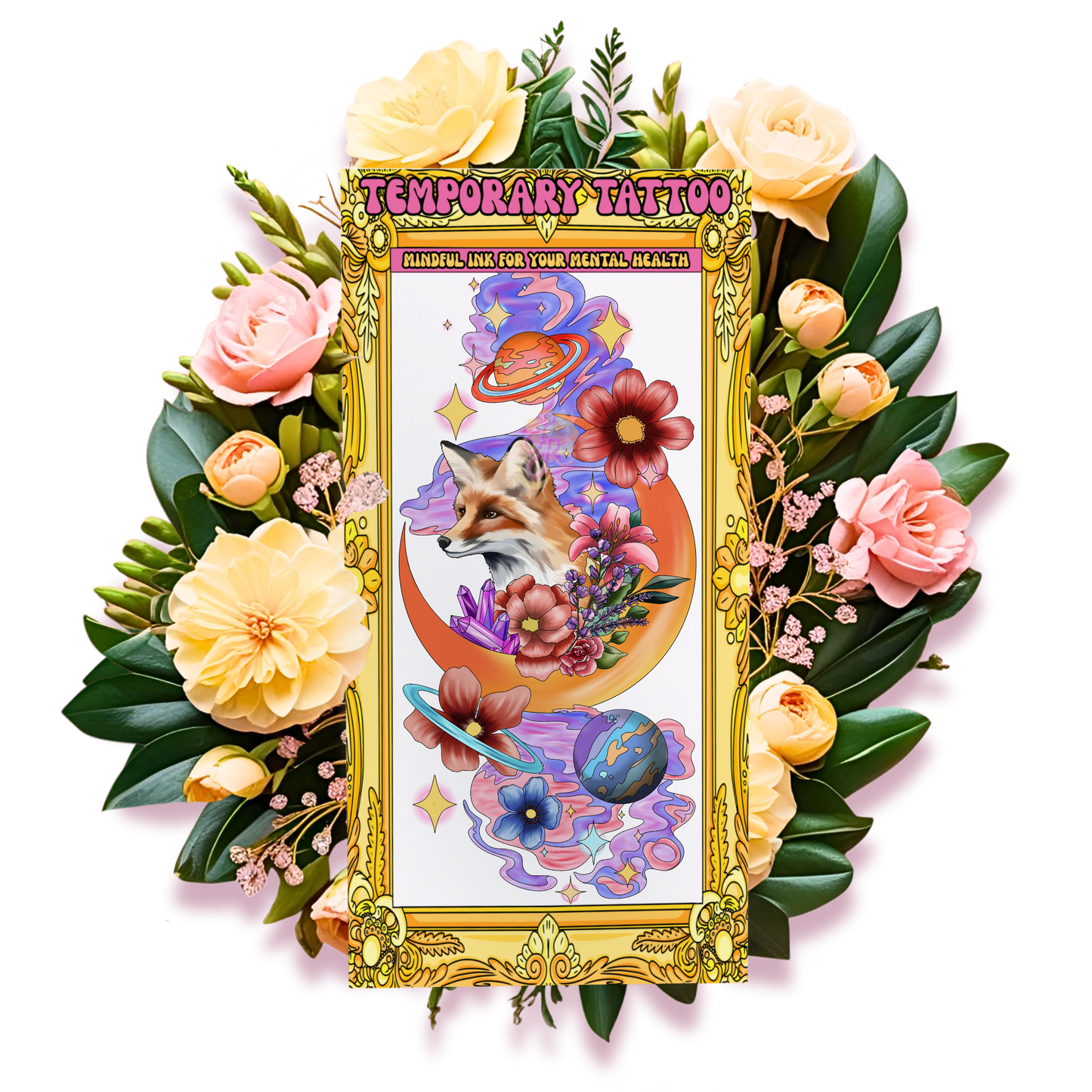 Solar Fox | Temporary Tattoo