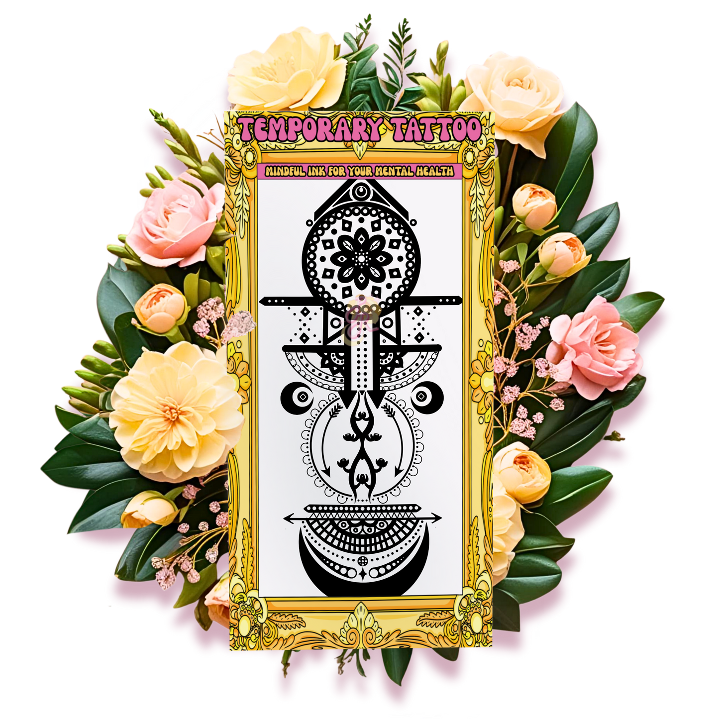 Celestial Mandala | Temporary Tattoo
