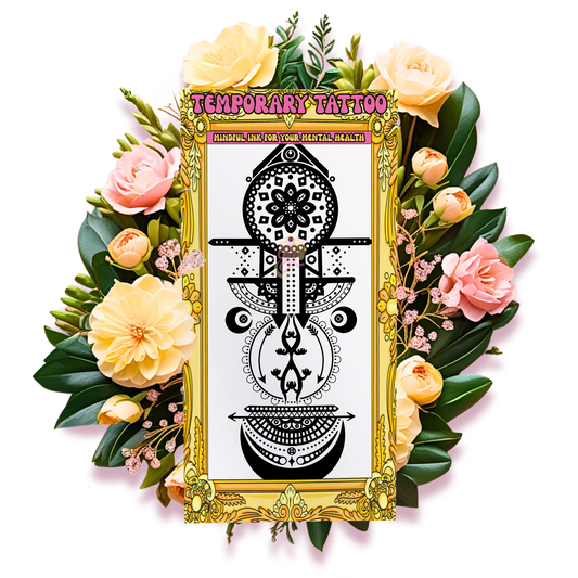 Celestial Mandala | Temporary Tattoo